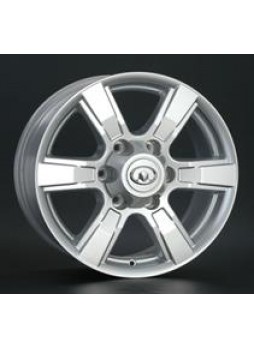 Диск колёсный литой "GW2 7x17, 6x139,7, ET38, D100.1, серебристый (S)"