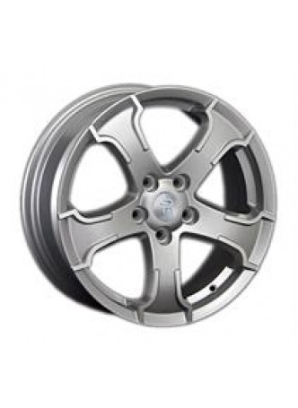 Диск колёсный литой LF12 6.5x16, 5x114,3, ET45, D60.1, черный с дымкой полностью полированный (MBF) оптом