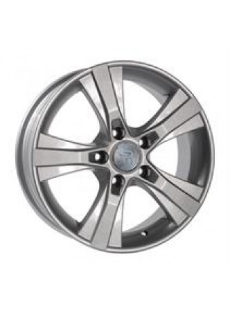 Диск колёсный литой OPL34 6.5x15, 5x105, ET39, D56.6, серебристый (S) оптом
