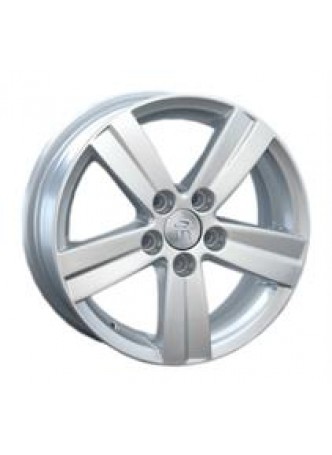 Диск колёсный литой VV58 6x15, 5x100, ET43, D57.1, серебристый (S) оптом