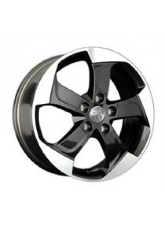 Диск колёсный литой HND160 6.5x17, 5x114,3, ET48, D67.1, черный глянец, полированнная лицевая сторона диска (BKF) оптом