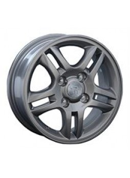 Диск колёсный литой "GN95 6x15, 4x114,3, ET44, D56.6, серый глянец (GM)"
