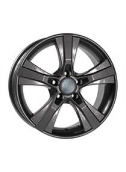 Диск колёсный литой "OPL34 6.5x15, 5x105, ET39, D56.6, серый глянец (GM)"