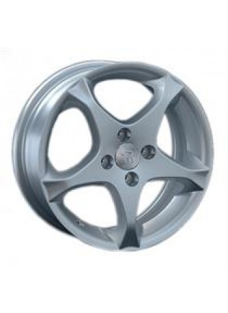 Диск колёсный литой OPL48 5.5x14, 4x100, ET39, D56.6, серебристый (S) оптом