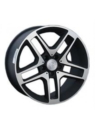 Диск колёсный литой MR76 8.5x18, 5x112, ET43, D66.6, черный с дымкой, полностью полированный (MBF) оптом