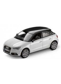 Модель автомобиля "Audi A1 Sportback 1:43", белый