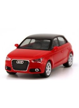 Модель автомобиля "Audi A1 Sportback 1:87", красный