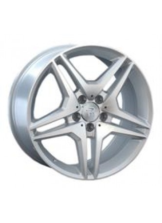 Диск колёсный литой MR96 7.5x17, 5x112, ET52.5, D66.6, серебристый полированный (SF) оптом