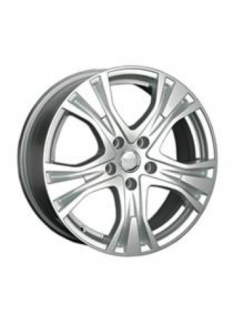 Диск колёсный литой LX64 7x17, 5x114,3, ET35, D60.1, серебристый полированный (SF) оптом