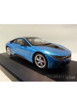 Модель автомобиля "BMW I8 1:43", голубой