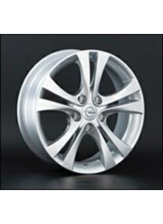 Диск колёсный литой OPL13 6.5x16, 5x105, ET39, D56.6, серебристый (S) оптом