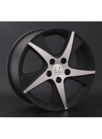 Диск колёсный литой H24 7.5x17, 5x114,3, ET55, D64.1, черный с дымкой, полностью полированный (MBF) оптом