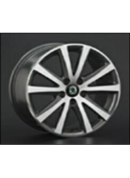 Диск колёсный литой "SK13 7x16, 5x112, ET45, D57.1, серебристый полированный (SF)"
