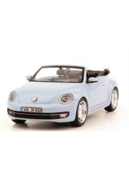 Модель автомобиля "Volkswagen Beetle Cabrio 1:43", голубой