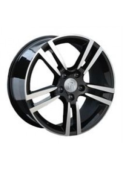 Диск колёсный литой "PR8 9x20, 5x130, ET59, D71.6, черный глянец, полированнная лицевая сторона диска (BKF)"