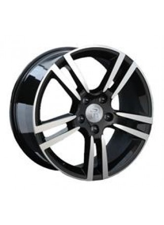 Диск колёсный литой PR8 9x20, 5x130, ET59, D71.6, черный глянец, полированнная лицевая сторона диска (BKF) оптом