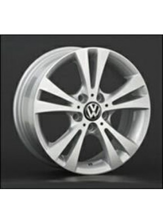 Диск колёсный литой VW20 6.5x16, 5x112, ET50, D57.1, серый глянец, полированнные спицы и обод (GMF) оптом