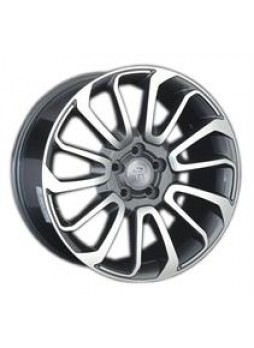 Диск колёсный литой "LR39 9.5x20, 5x120, ET53, D72.6, черный матовый, полностью полированный (GMF)"