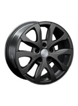 Диск колёсный литой "RN13 7x16, 5x114,3, ET47, D66.1, черный матовый (GM)"