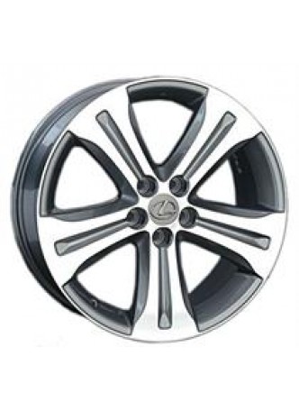 Диск колёсный литой LX23 7.5x19, 5x114,3, ET35, D60.1, черный матовый, полностью полированный (GMF) оптом