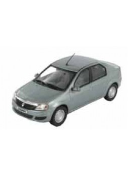 Модель автомобиля "Renault Logan (Phase 2) 1.5 DCI 1:43", серебристый