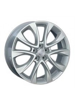 Диск колёсный литой "MZ39 7x17, 5x114,3, ET60, D67.1, серебристый (S)"