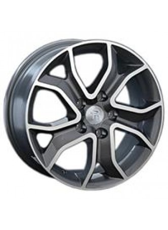 Диск колёсный литой PG60 6.5x16, 5x114,3, ET38, D67.1, черный, полностью полированный (BKF) оптом