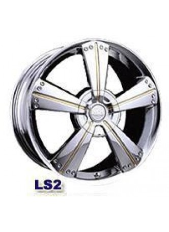 Диск колёсный литой LS2 7x15, 10x114,3, ET35, D73, серебро оптом