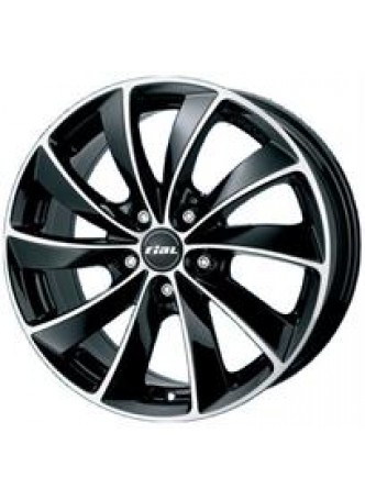 Диск колёсный литой LUGANO 7.5x17, 5x112, ET36, D70.1, матовый графит фронтальная полировка оптом