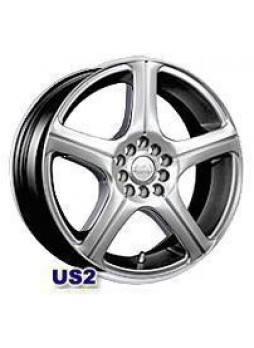 Диск колёсный литой "US2 7x15, 5x114,3, ET38, D73, ртуть"