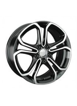 Диск колёсный литой "GN94 6.5x16, 5x105, ET39, D56.6, черный глянец, полированный (BKF)"