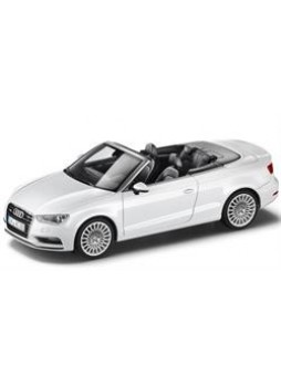 Модель автомобиля "Audi a3 cabrio 1:43", белый