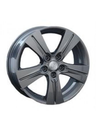 Диск колёсный литой Ki36 6.5x17, 5x114,3, ET46, D67.1, серый глянец (GM) оптом