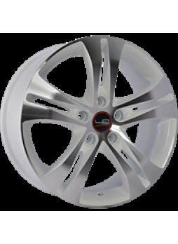 Диск колёсный литой "h26 7.5x17, 5x114,3, ET55, D64.1, белый полированный (WF)"