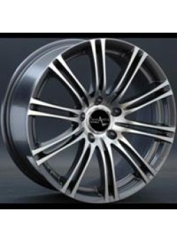 Диск колёсный литой "B91 7.5x17, 5x120, ET20, D72.6, насыщенный темно-серый полированный (GMF)"