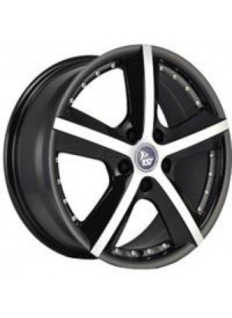 Диск колёсный литой X-13 6.5x16, 5x114,3, ET45, D60.1, черный полностью полированный (BKF) оптом