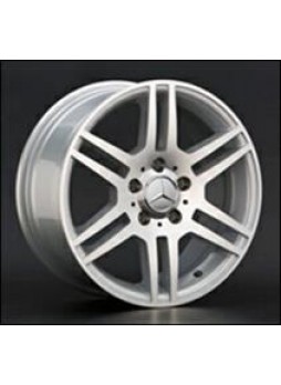 Диск колёсный литой "MB66 8x18, 5x112, ET50, D66.6, серебристый полированный (SF)"