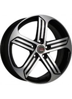 Диск колёсный литой "Concept-SK520 6.5x16, 5x112, ET50, D57.1, черный полированный (BKF)"