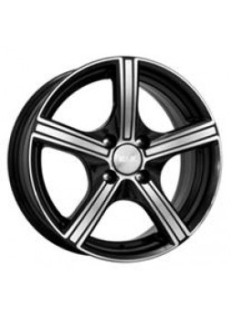 Диск колёсный литой "Спринт 6.5x16, 5x114,3, ET35, D67.1, алмаз черный"