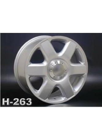Диск колёсный литой "H-263 8x18, 5x130, ET57, D71.6, сверкающее серебро (перламутр) (SS)"