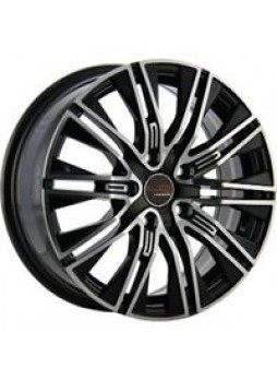 Диск колёсный литой "Concept-GM525 7x17, 5x115, ET45, D70.3, черный полированный (BKF)"