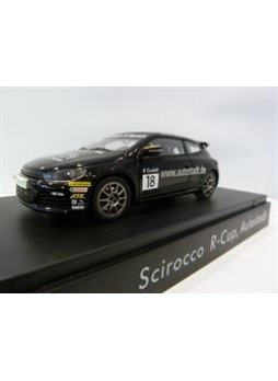 Модель автомобиля "Volkswagen Scirocco R-Cup 1:43", чёрный