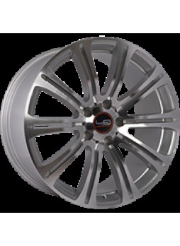 Диск колёсный литой "B84 9.5x19, 5x120, ET20, D72.6, серебристый полностью полированный (SF)"