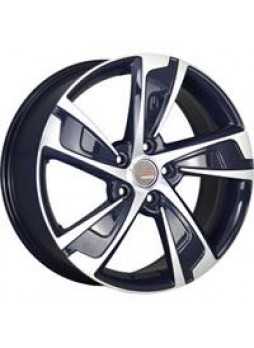 Диск колёсный литой "Concept-H510 7x18, 5x114,3, ET50, D64.1, темно-синий полированный (DBF)"
