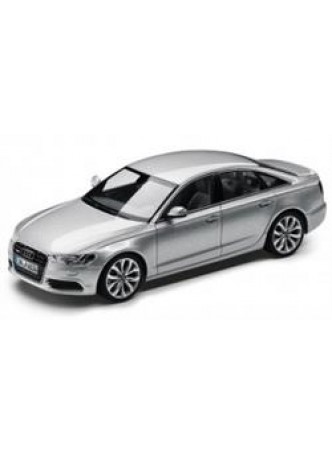 Модель автомобиля Audi A6 1:43, серебристый оптом