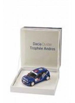 Модель автомобиля "Renault Dacia Duster Trophee Andros (Alain Prost) 1:43", синий