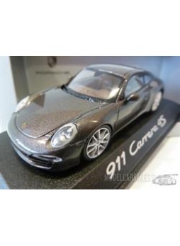 Модель автомобиля "Porsche 911 (991) Carrera 4S 1:43", коричневый