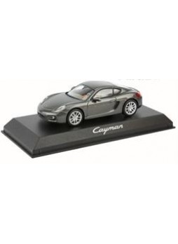Модель автомобиля "Porsche Cayman 2012 1:43", серый