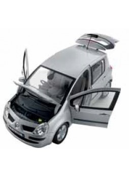 Модель автомобиля "Renault MODUS 2004 1:18", серый