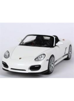 Модель автомобиля "Porsche Boxster Spyder 1:43", белый